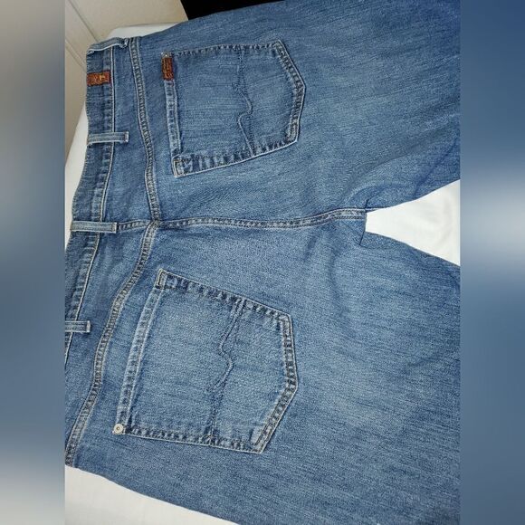 7 FOR ALL MANKIND Medium Wash Mens 38 Denim Jeans - Picture 5 of 7